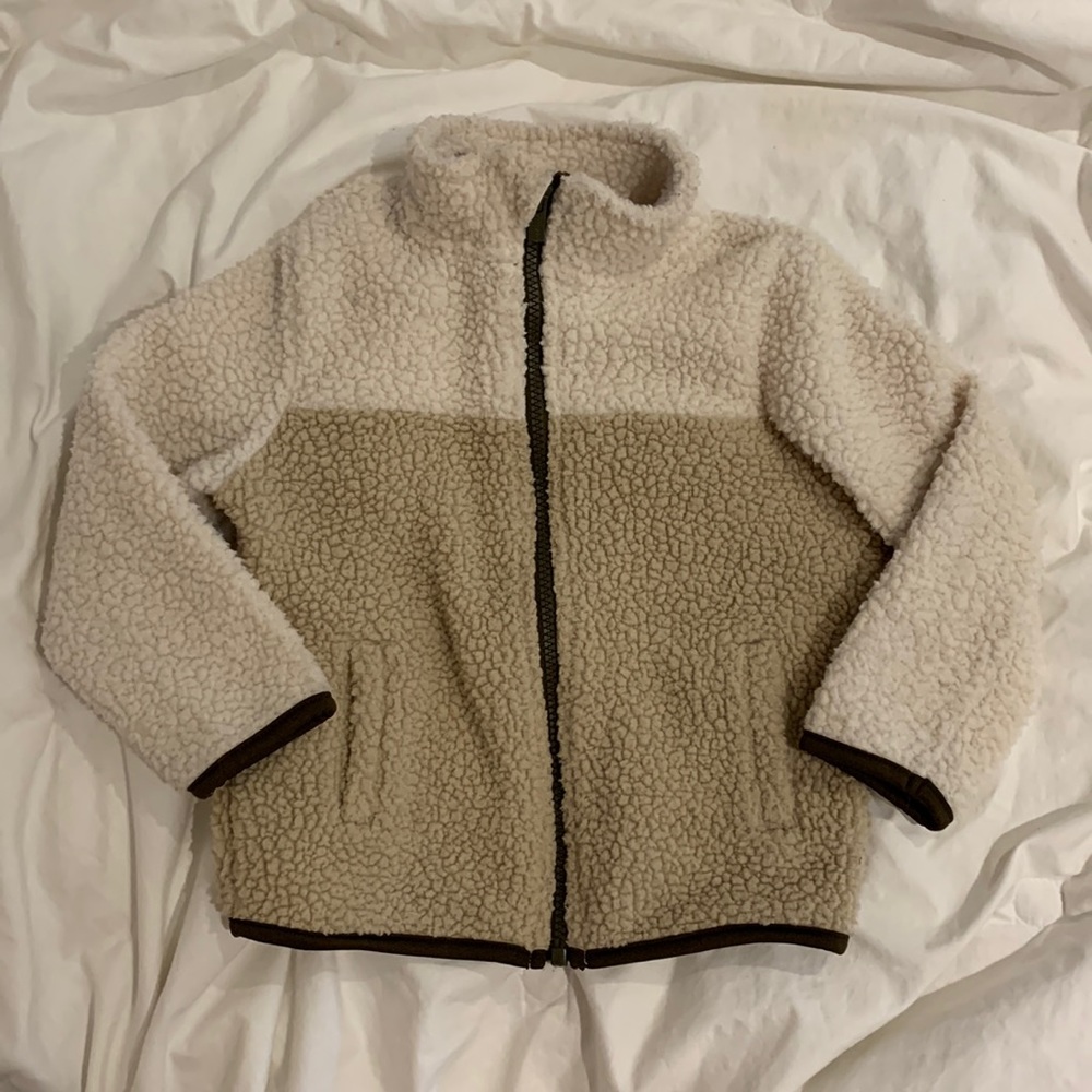 Sherpa jacket super cozy and handy